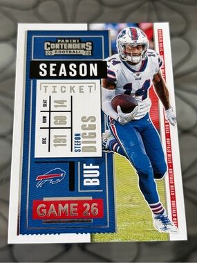 Stefon Diggs 2020 Panini Buffalo Bills NFL Football Card